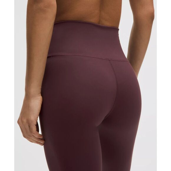 Lululemon Wunder Train High-Rise Tight 28" Size 8 Goodnight Plum NWT Authentic - Picture 3 of 10